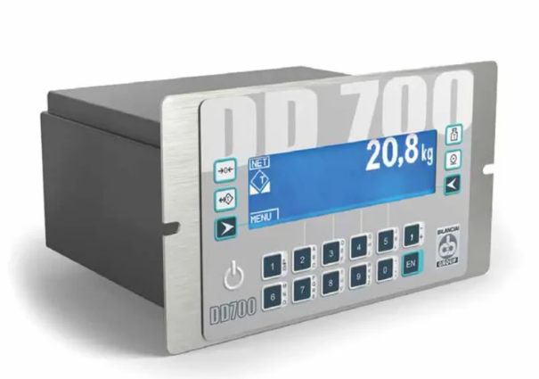 DD700 RACK — Terminale di pesatura e controllo per automazione industriale